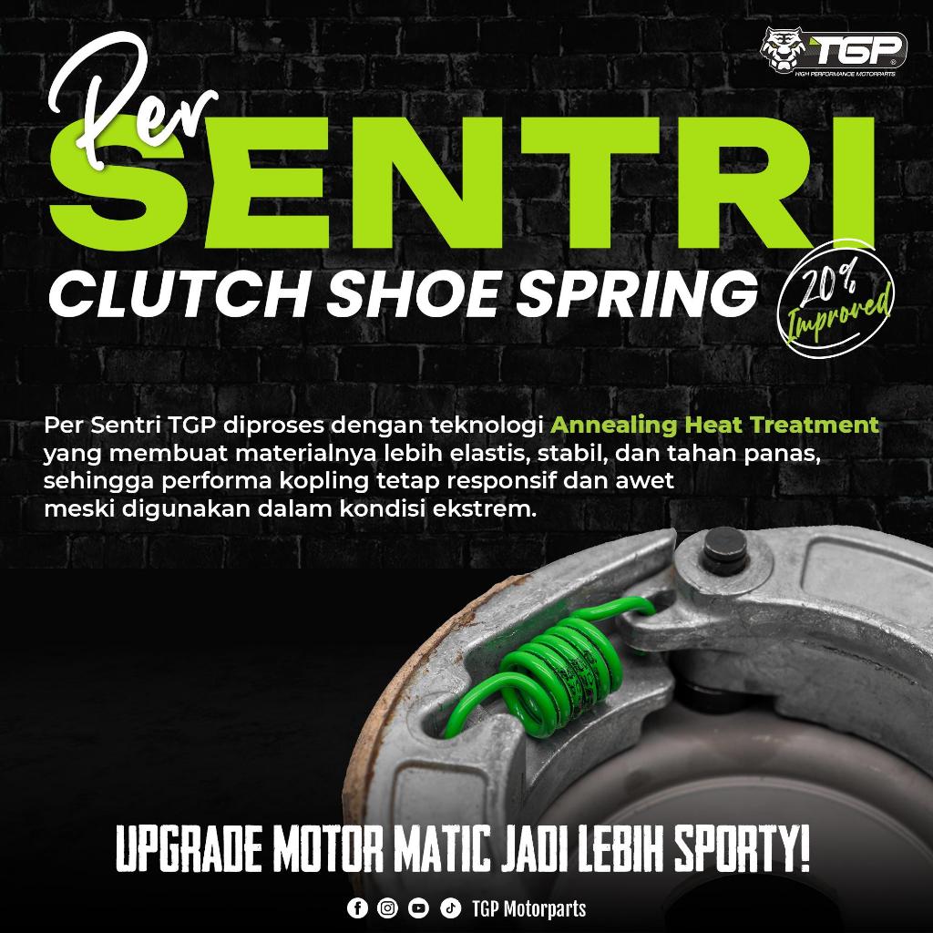 Per Sentri Per Kampas Ganda TGP 1000 RPM Honda Beat Scoopy Vario PCX Yamaha Nmax Aerox Xmax Lexi Fazzio Freego