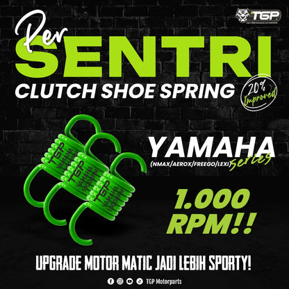 Per Sentri Per Kampas Ganda TGP 1000 RPM Honda Beat Scoopy Vario PCX Yamaha Nmax Aerox Xmax Lexi Fazzio Freego