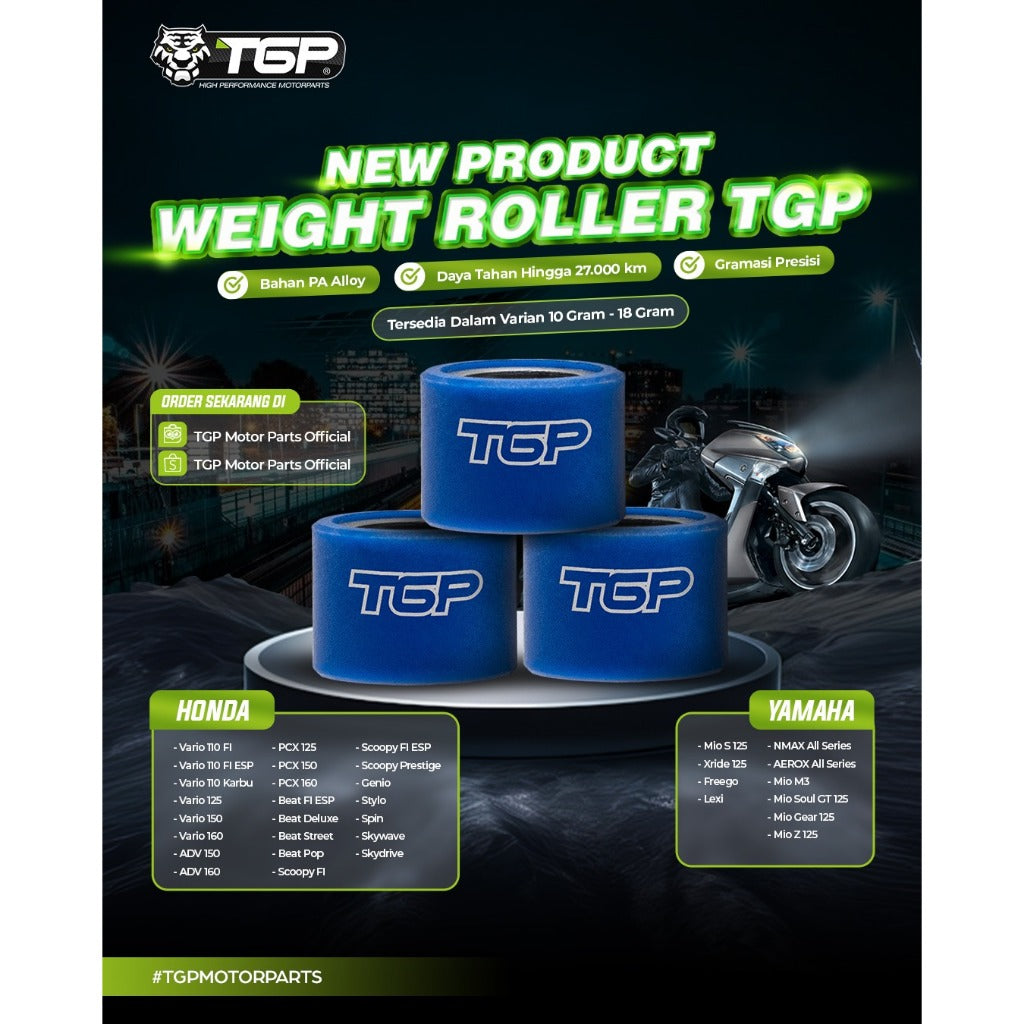 Roller TGP  (1 Pack isi 3pcs)