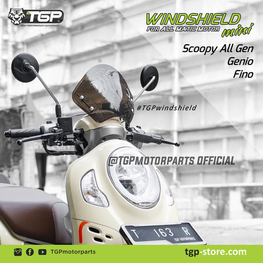 TGP Windshield Mini BENING Scoopy Genio Fino